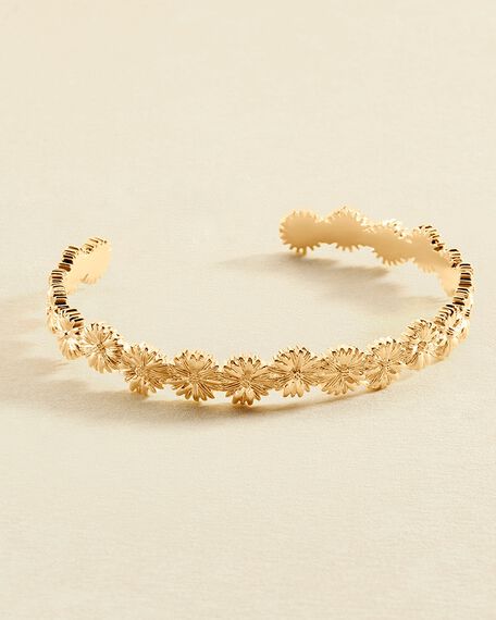 Bangle BLOSSOM - Golden - All jewellery  | Agatha