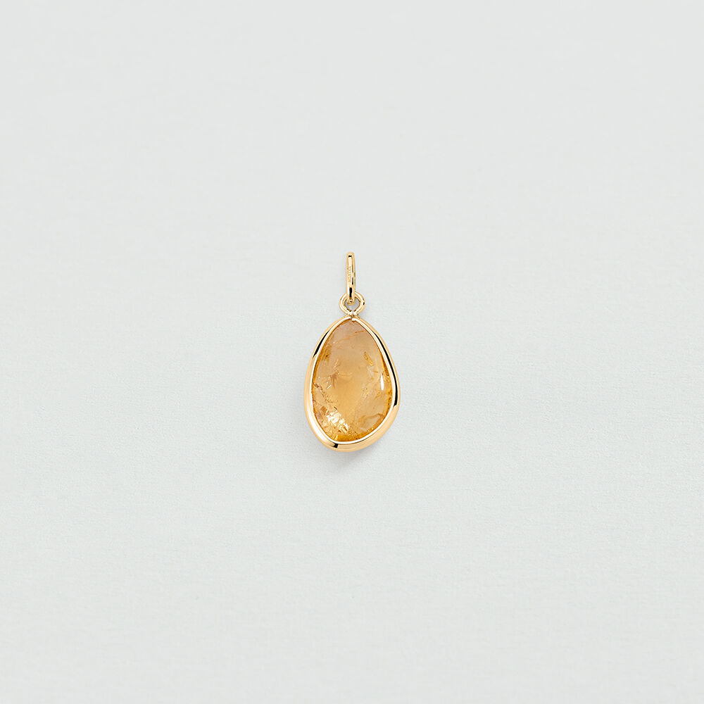 Pendant NATURAL STONE - Citrine - All Talismans  | Agatha