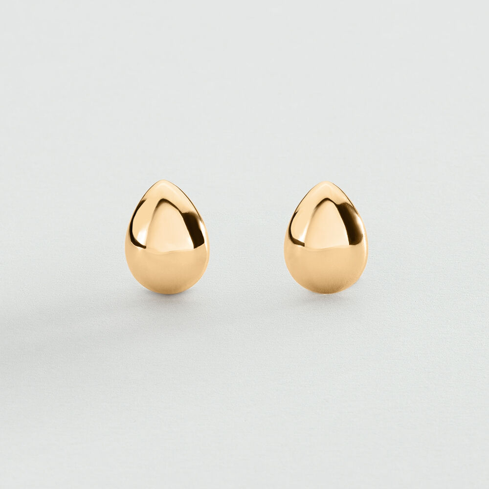 Clip earrings DANAE - Golden - Clip earrings  | Agatha