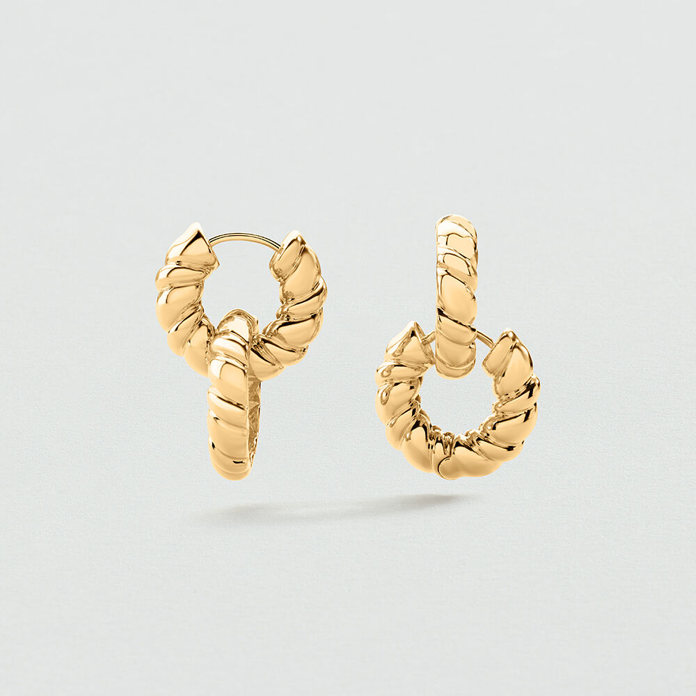 Hoops RAMATUELLE - Golden - Earrings  | Agatha