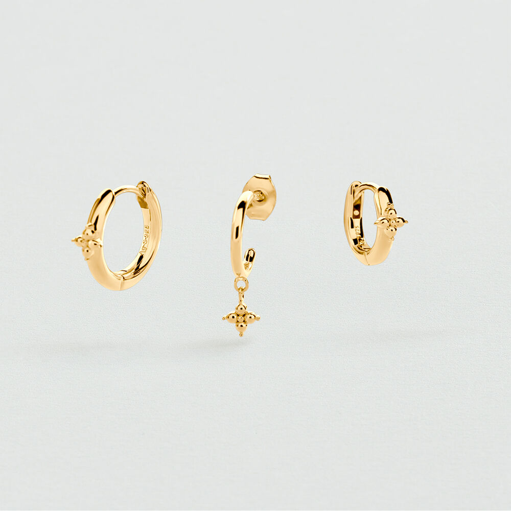 Earring set BELOVED MIX & MATCH - Golden - Beloved  | Agatha