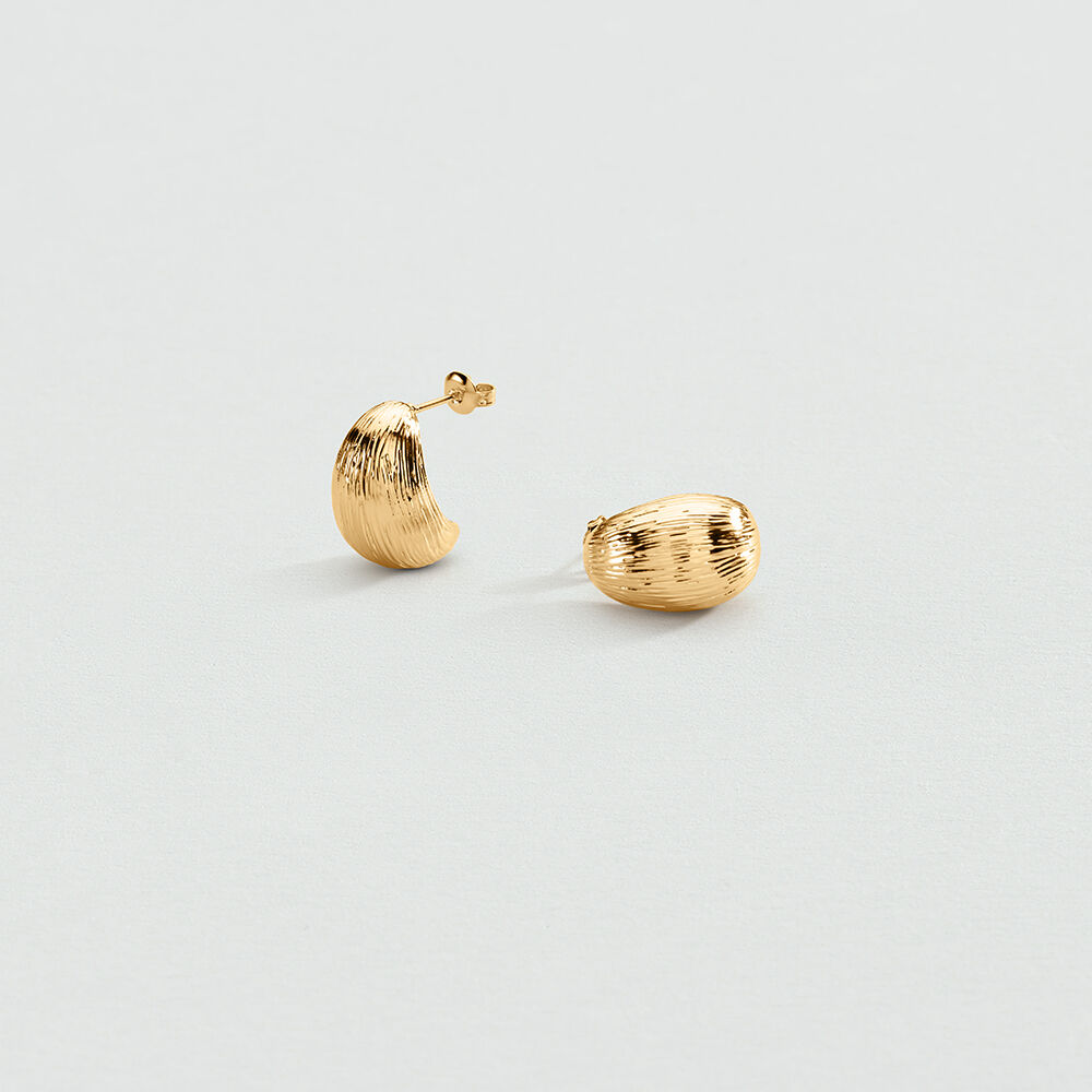 Hoops CHARLOT - Golden - Earrings  | Agatha