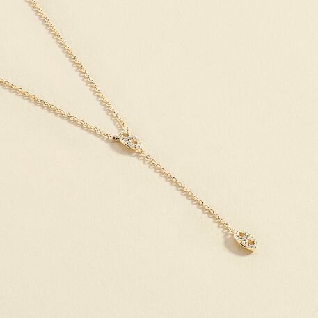 Choker necklace ETREINTE - Silver / Gold - All jewellery  | Agatha