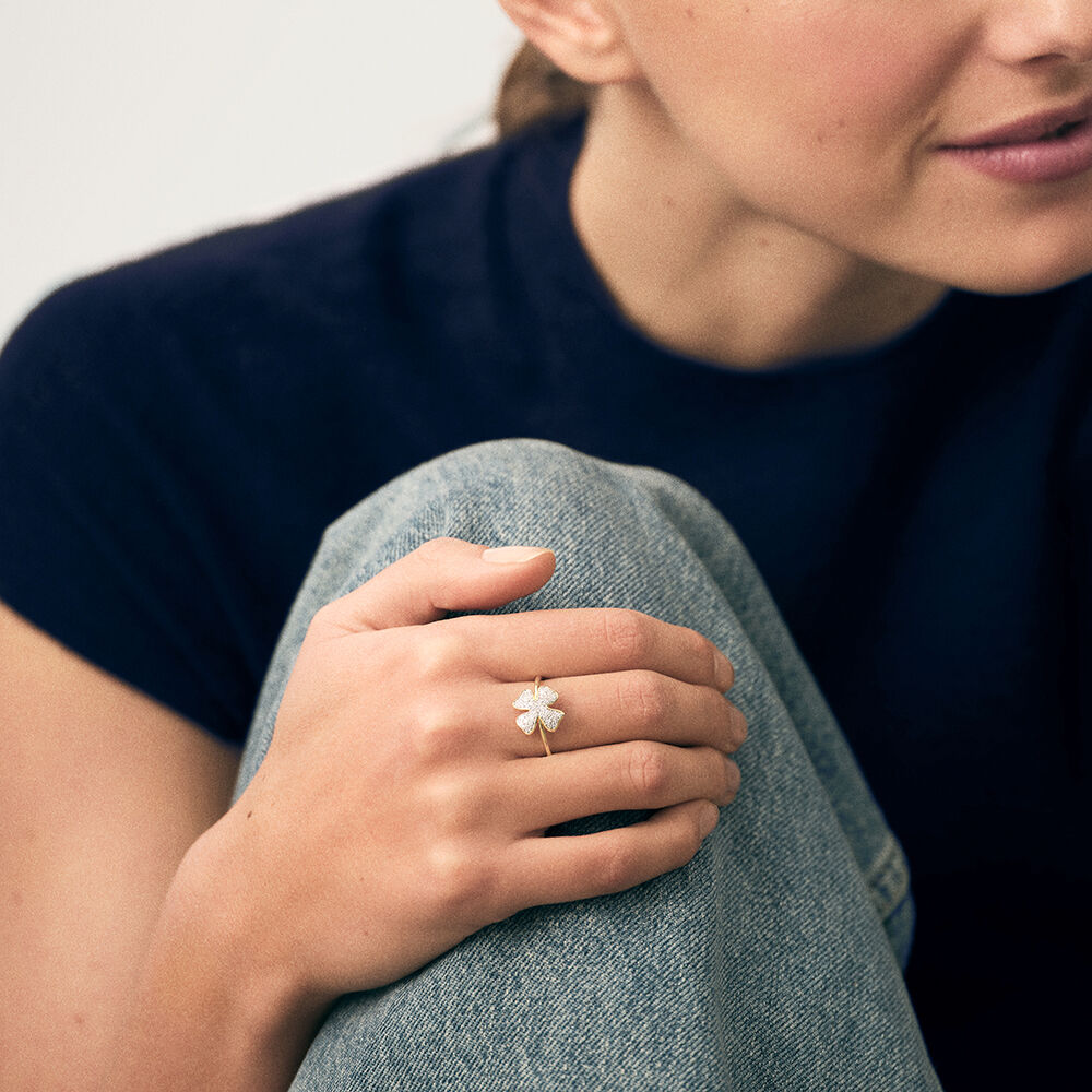 Thin ring FELICIA - Gold / Silver - Jewellery  | Agatha