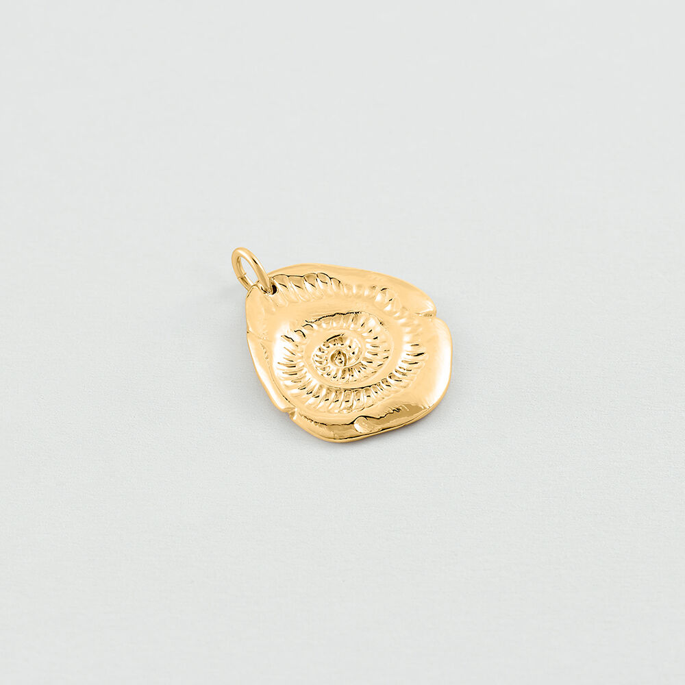 Pendant SHELL - Golden -   | Agatha