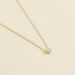 Choker necklace BRILLANT - Crystal / Golden