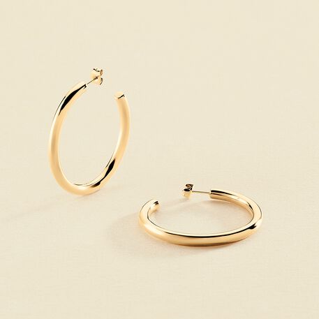 Hoops GIPSY - Golden - All jewellery  | Agatha