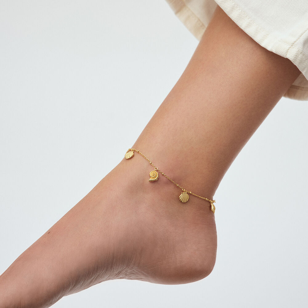 Ankle chain ILIOS - Golden - Ankle chain  | Agatha