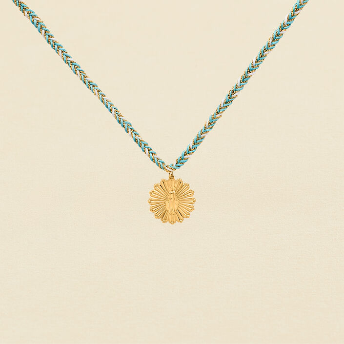 Choker PASSION - Blue / Gold - Addiction  | Agatha