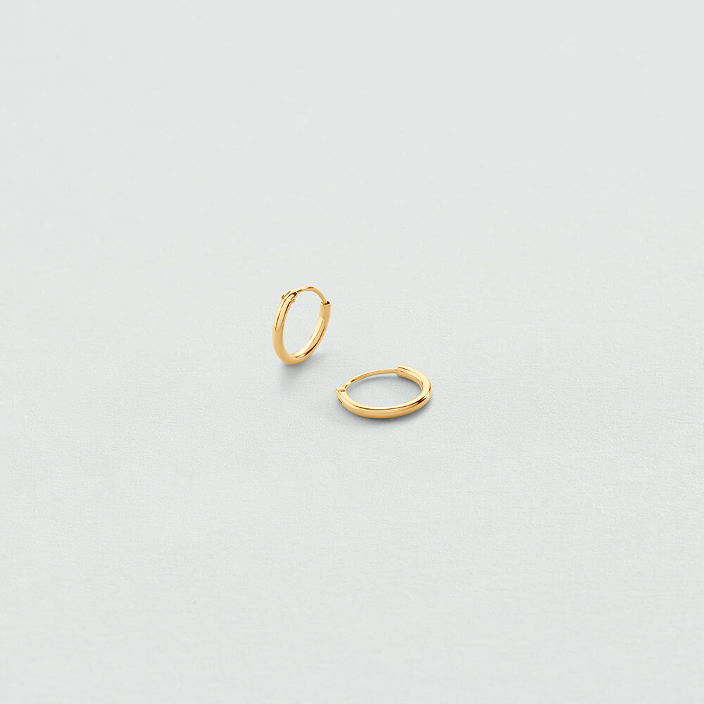 Hoops EAR2CREOL - Golden - Earrings  | Agatha