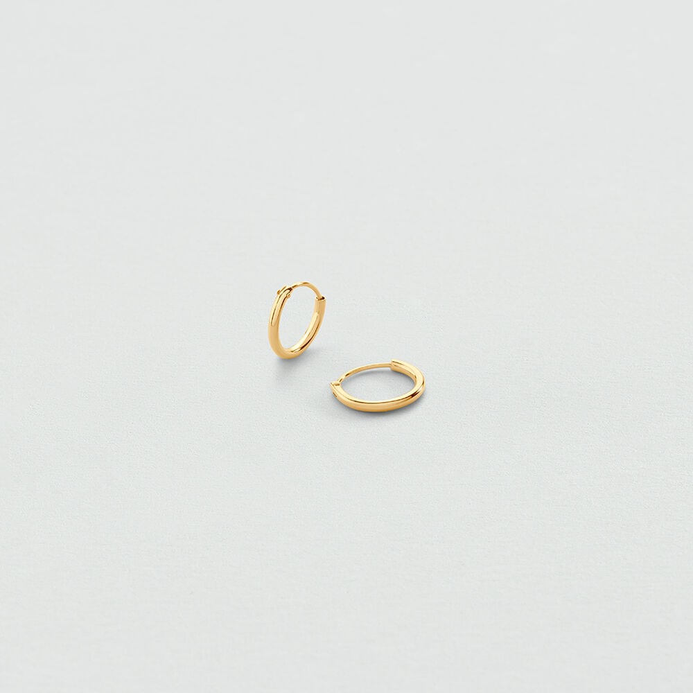 Hoops EAR2CREOL - Golden - Earrings  | Agatha