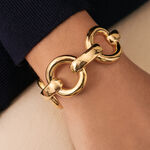 Cuff BRA7ICONICS - Golden - All jewellery  | Agatha