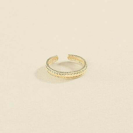 Ajustable ring GOLDEN - Golden - Ajustable ring  | Agatha
