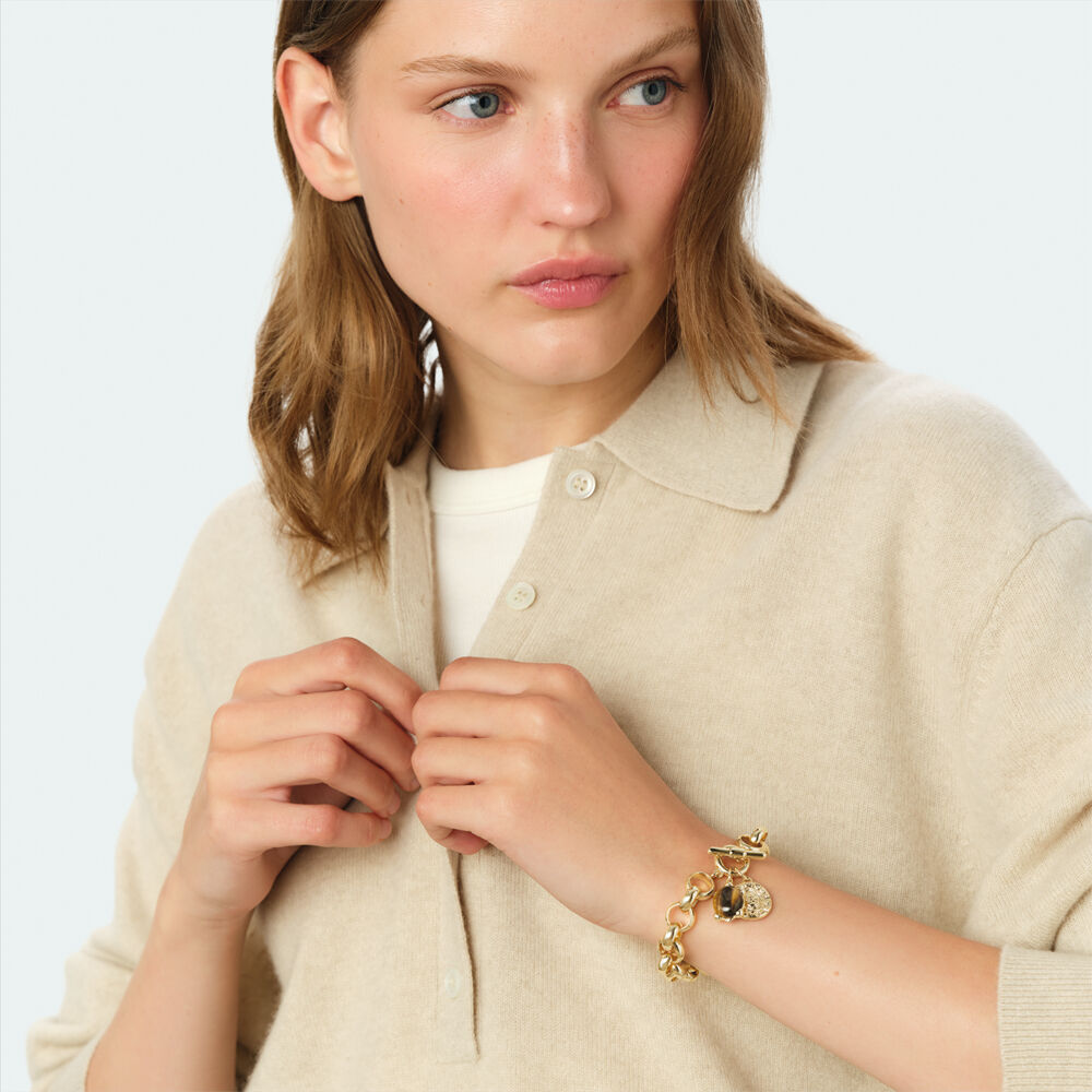 Pendant TURTLE - Brown / Gold - Jewellery  | Agatha