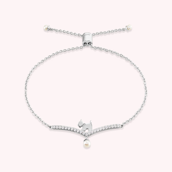 Bangle SCOTJOE - Crystal / Silver - All bracelets  | Agatha