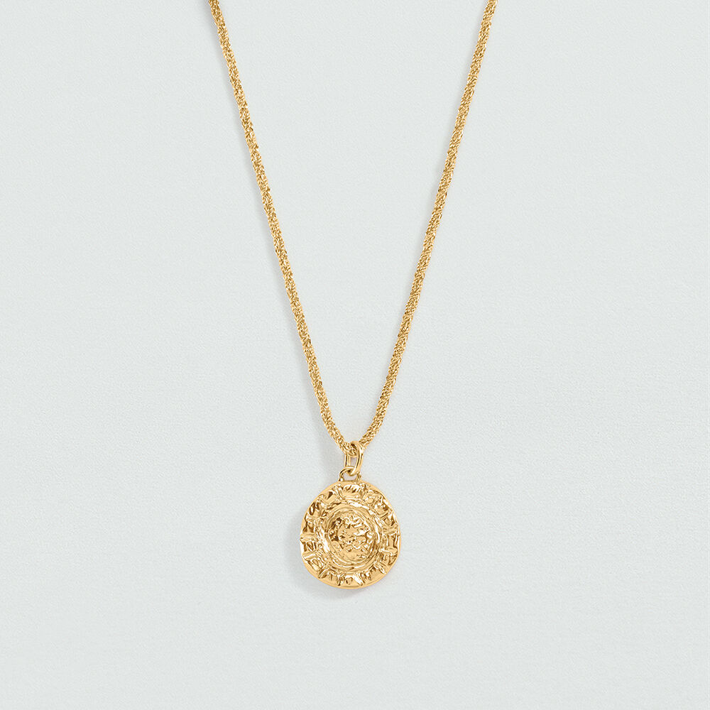 Mid-length necklace PONT DES ARTS - Golden - Atelier parisien  | Agatha