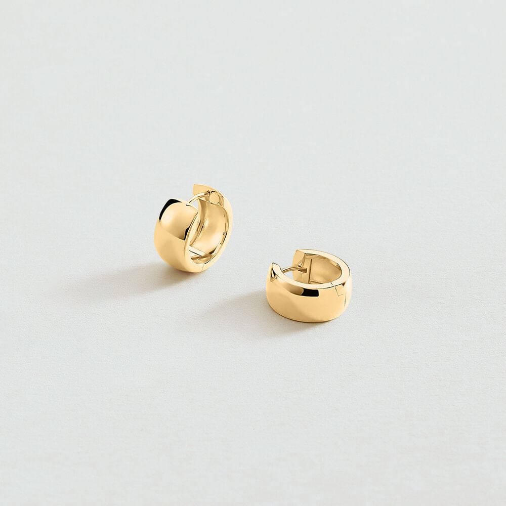 Hoops JASERON - Golden - Earrings  | Agatha