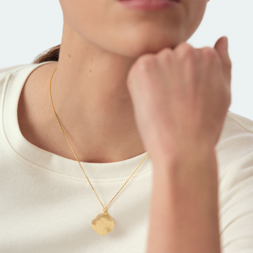 Choker necklace CASSIS - Golden - Choker necklace  | Agatha