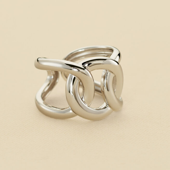 Ajustable ring ICONIQUE - Silver - Ajustable ring  | Agatha