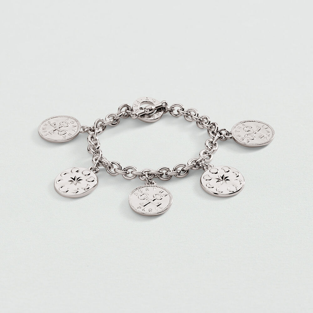Link bracelet BRA2STHONORE - Silver - Bracelets  | Agatha