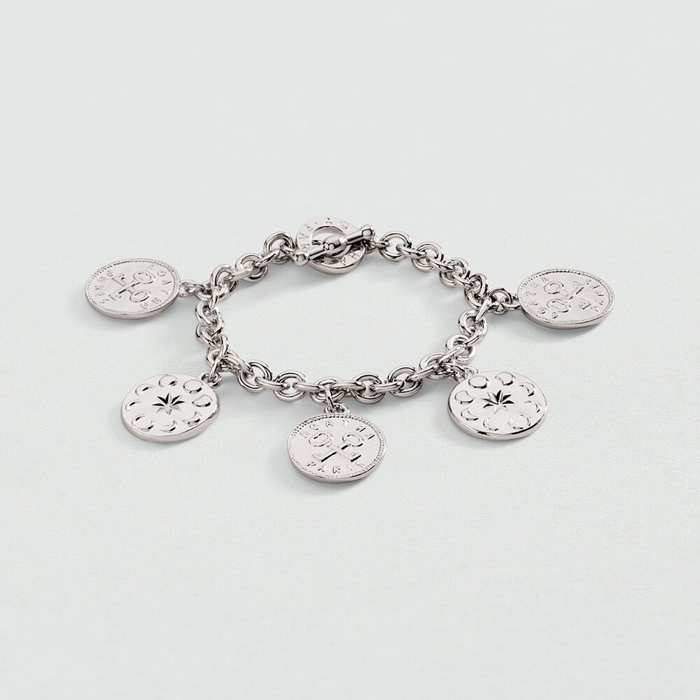 Link bracelet BRA2STHONORE - Silver - Bracelets  | Agatha