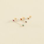 Piercing stud MIX& MATCH - Multicolor / Gold - All jewellery  | Agatha