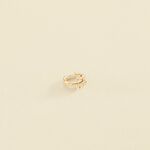 Hoop piercing SUNSHINE - Crystal / Golden - All jewellery  | Agatha