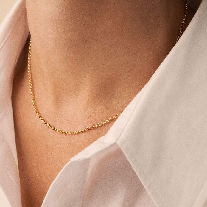 Choker necklace JASERON - Golden - All jewellery  | Agatha