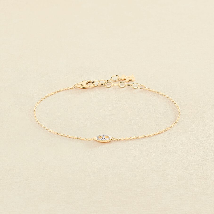 Link bracelet ETREINTE - Silver / Gold - All bracelets  | Agatha
