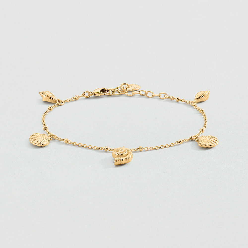 Link bracelet ILIOS - Golden - Bracelets  | Agatha