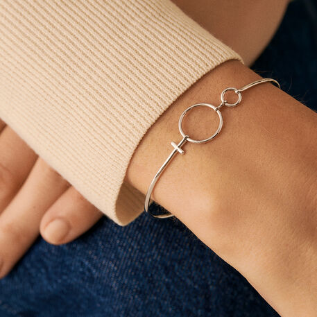 Bangle PHILRING - Silver - All bracelets  | Agatha