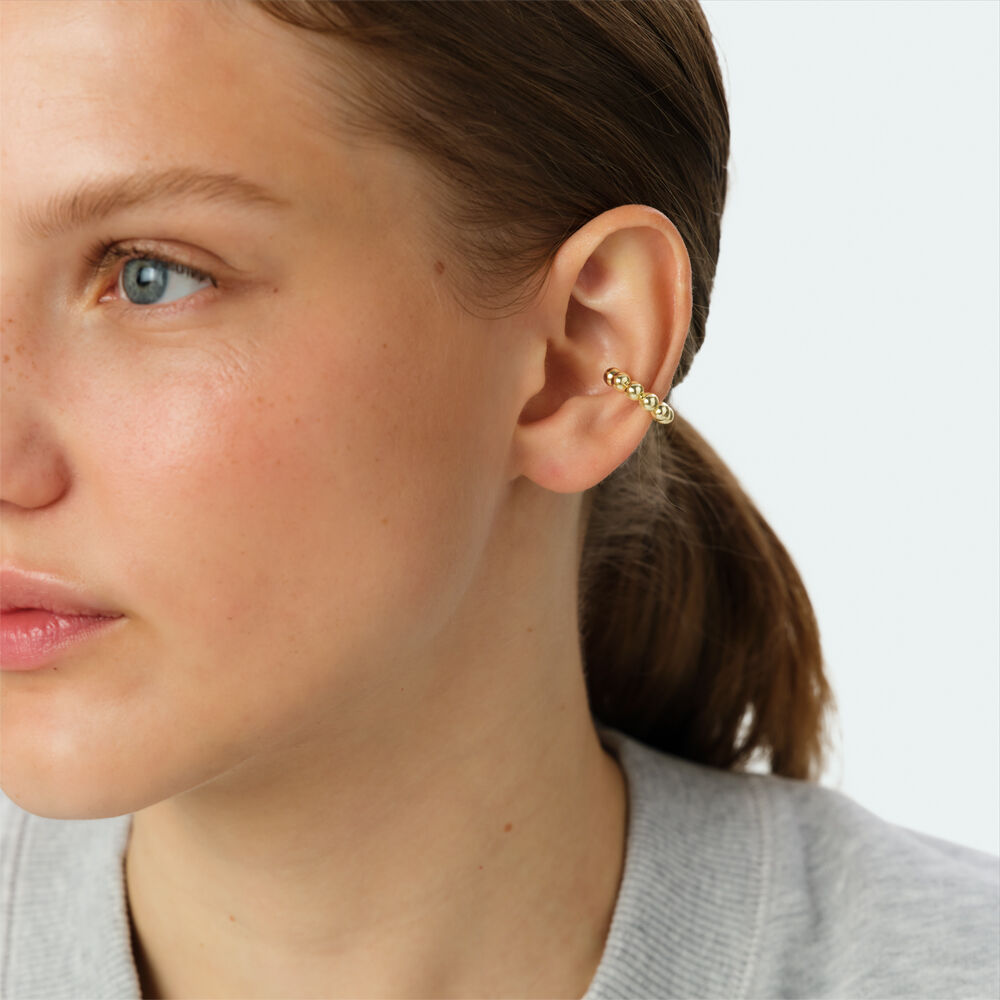 Ear cuff BATIGNOLLES - Golden - Ear cuff  | Agatha