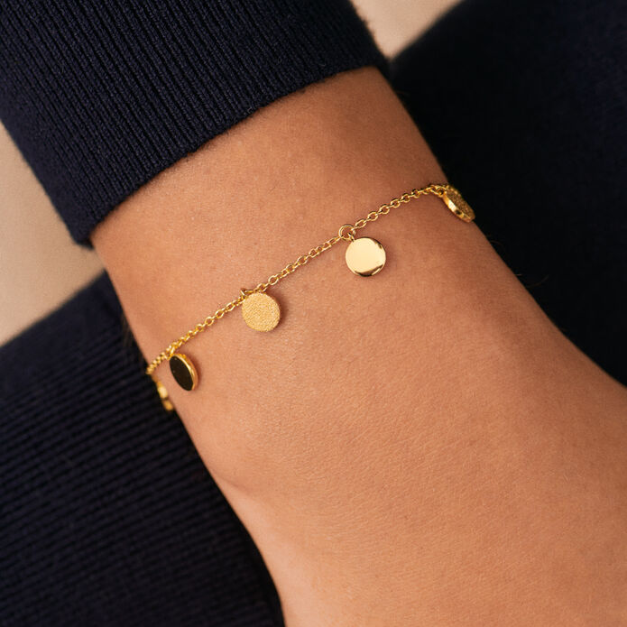 Link bracelet GOLDEN - Golden - All bracelets  | Agatha