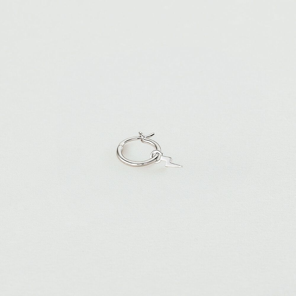 Hoop piercing TONNERRE - Silver - Hoop piercing  | Agatha