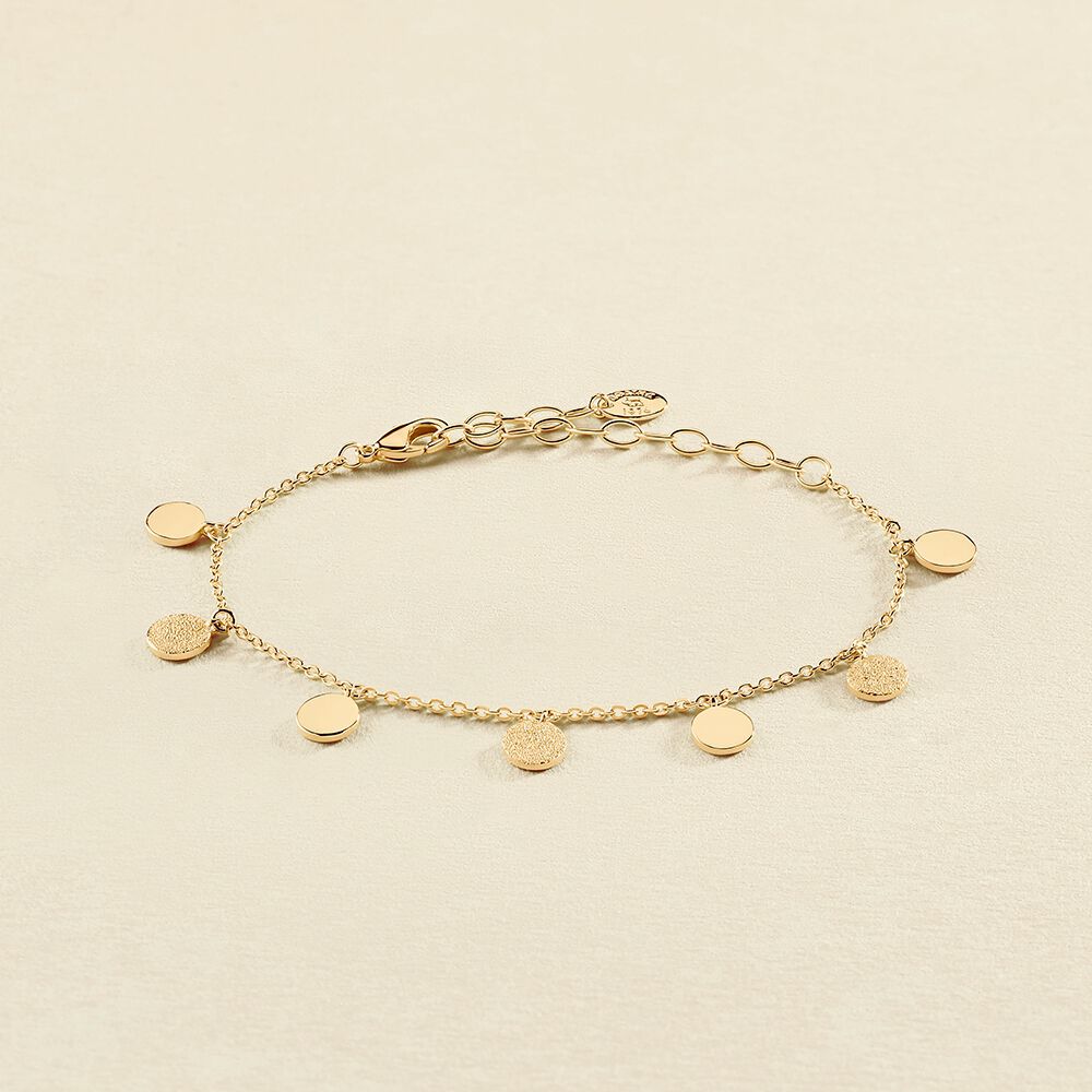 Link bracelet O'SOLEIL - Golden - All bracelets  | Agatha