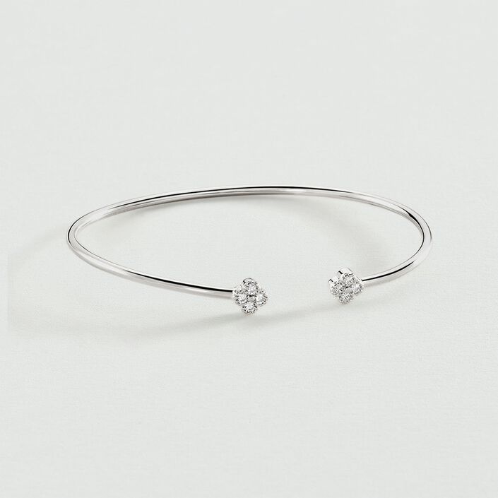 Bangle BELOVED - Crystal / Silver - All jewellery  | Agatha