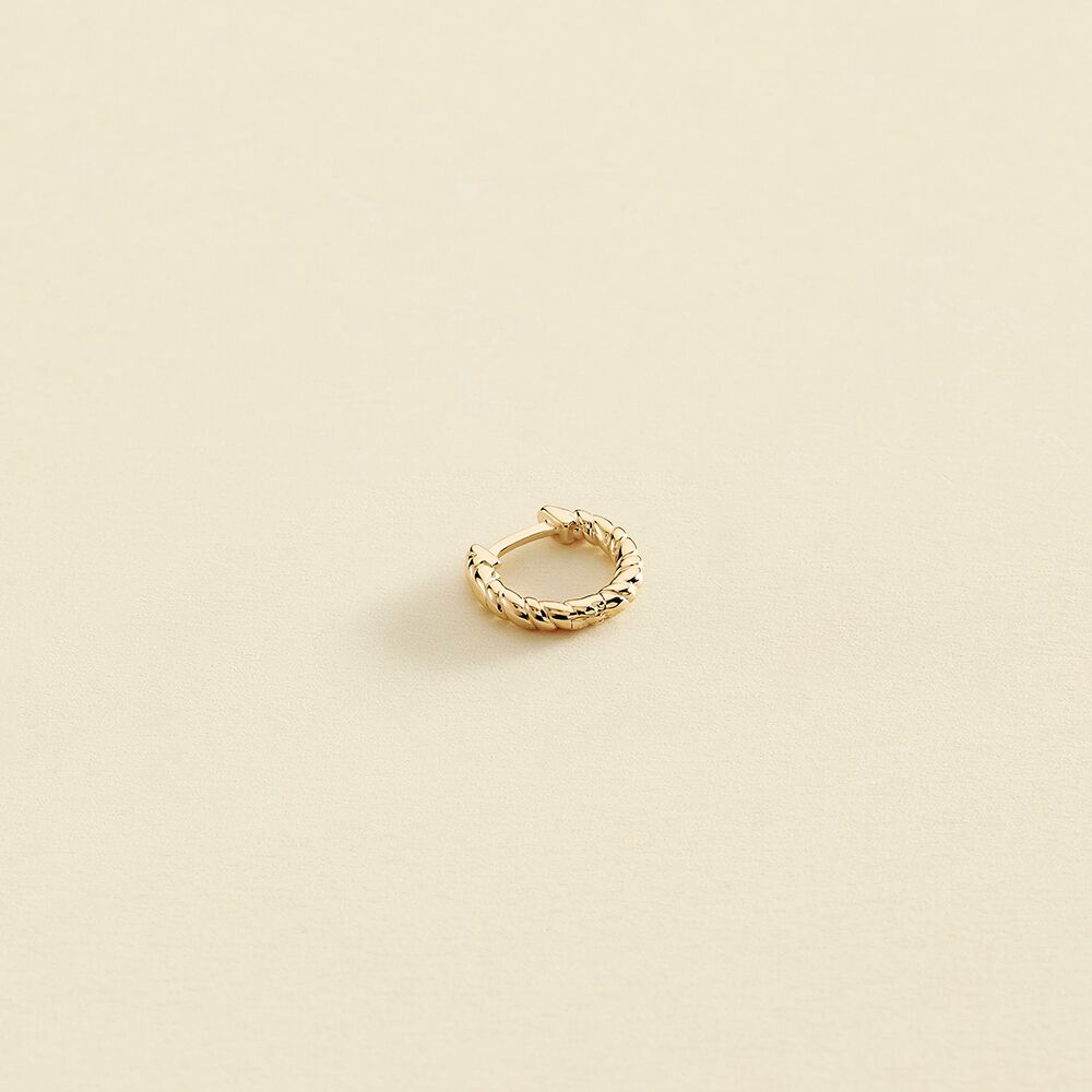 Hoop piercing TRESSEE - Golden - All jewellery  | Agatha