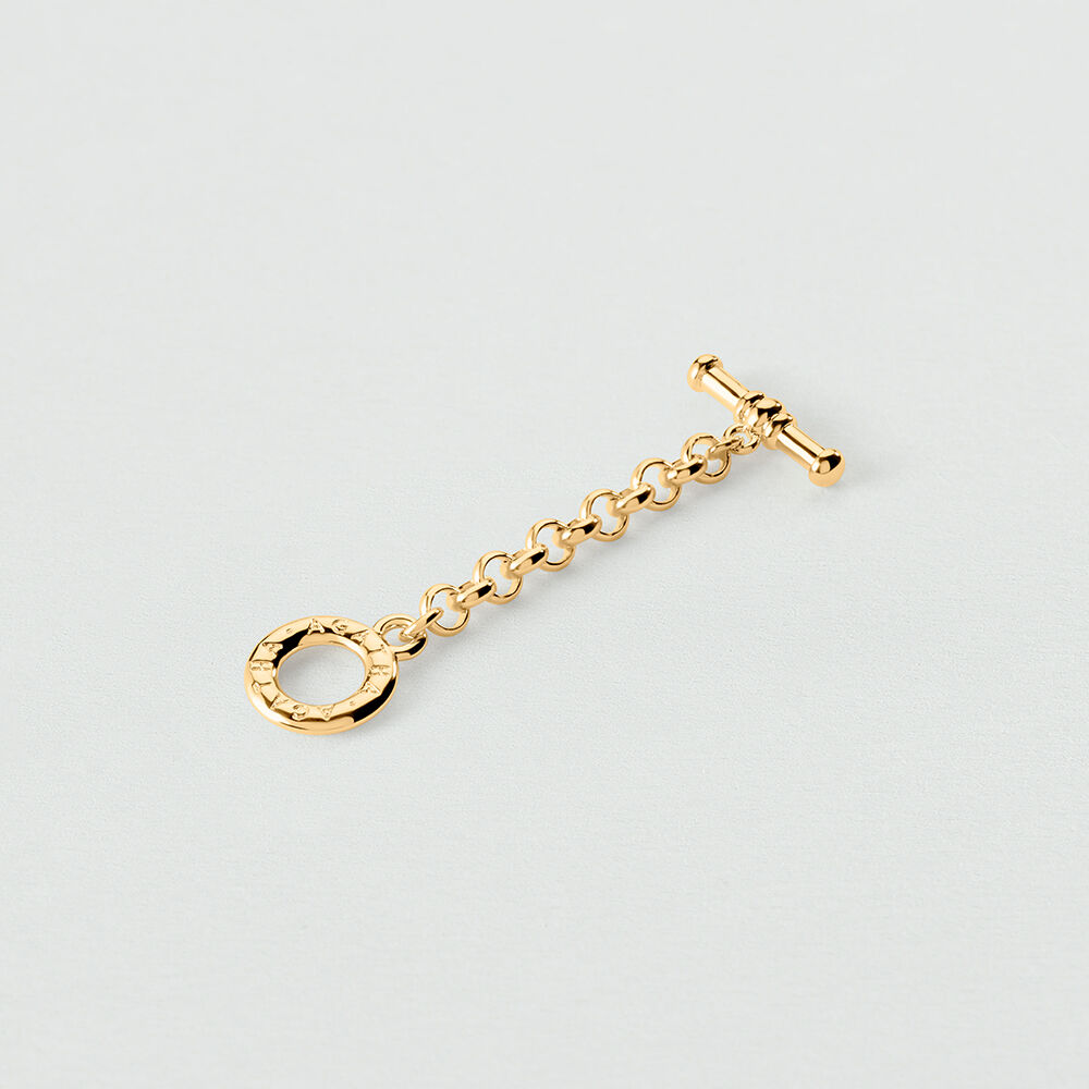 Jewellery kit THIN BAR CLASP EXTENDER CHAIN - Golden - Accessories  | Agatha