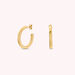 Hoops GIPSY - Golden - All earings  | Agatha