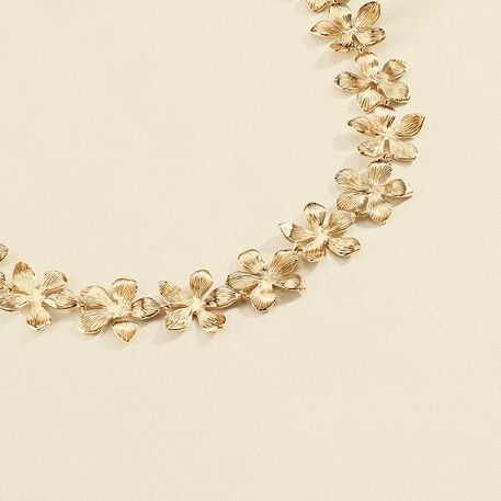 Choker necklace GOLDEN - Golden - All jewellery  | Agatha