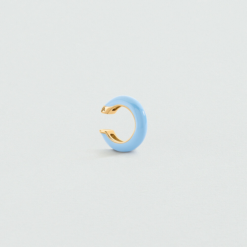 Ear cuff LEO - Sky Blue - Ear cuff  | Agatha