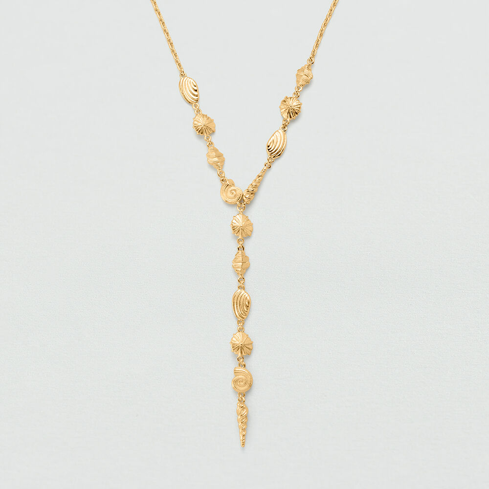 Long necklace CALYPSO - Golden - Long necklace  | Agatha