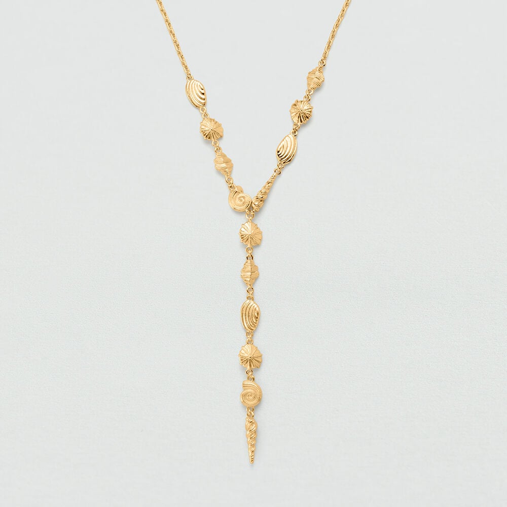 Long necklace CALYPSO - Golden - Long necklace  | Agatha