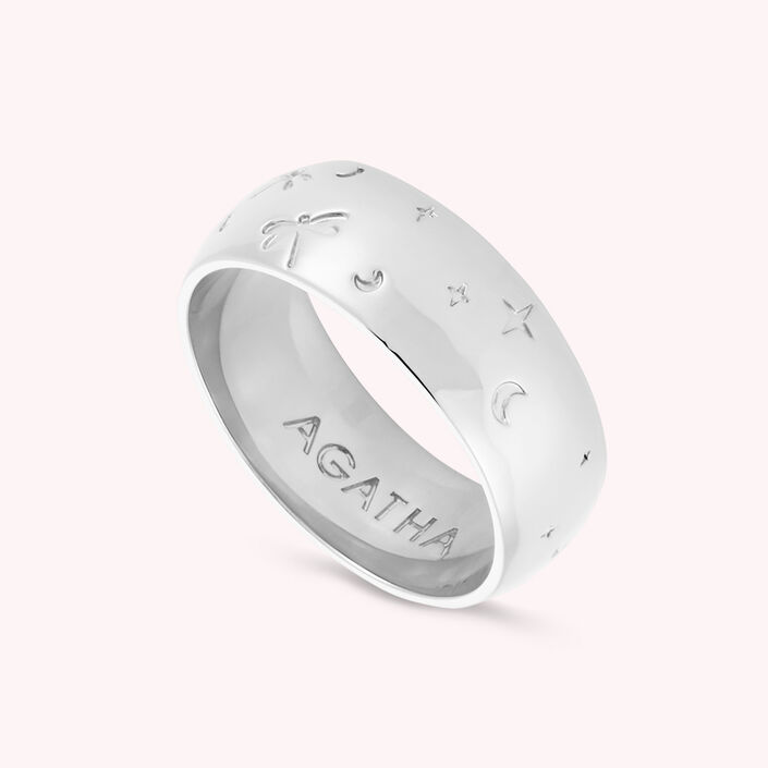 Large ring FLY - Silver - All jewellery  | Agatha