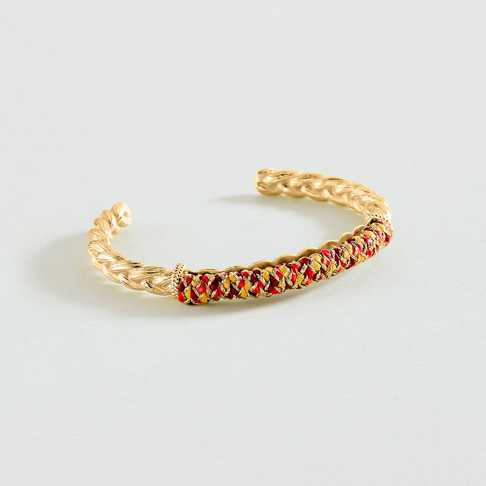 Bangle RAFIA - Red / Gold - Bangle  | Agatha
