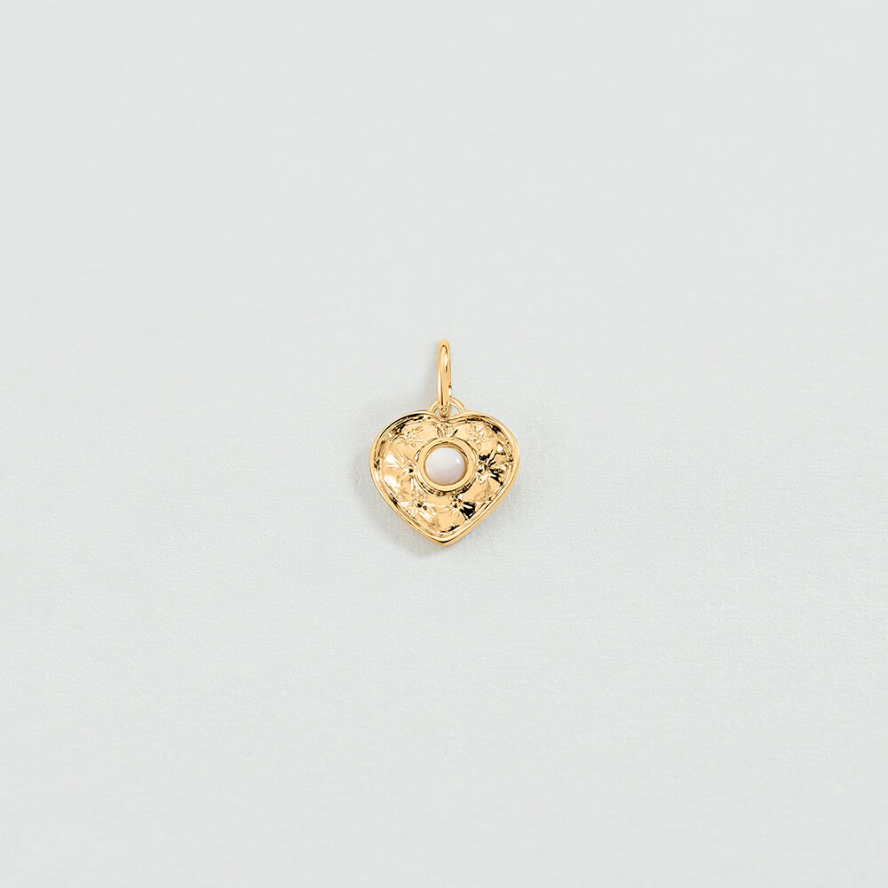 Pendant PONT DES ARTS - Golden / White - Atelier parisien  | Agatha