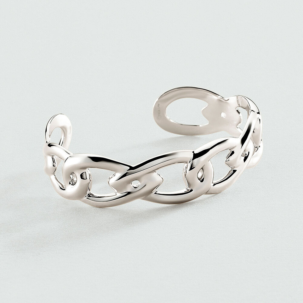 Cuff ICONIQUE - Silver - Bracelets  | Agatha