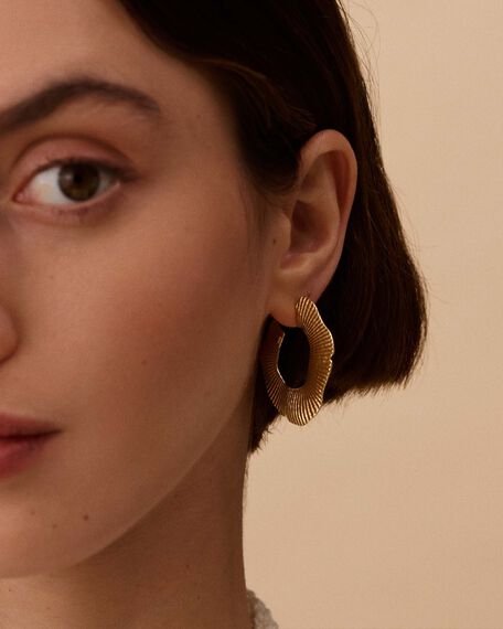 Hoops EAR4VENUS - Golden - All jewellery  | Agatha