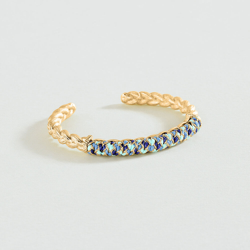 Bangle RAFIA - Blue / Gold - Bangle  | Agatha