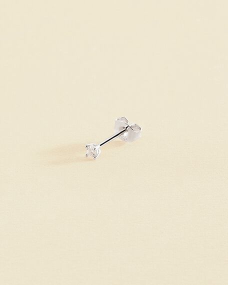 Piercing stud MINI - Crystal / Silver - All jewellery  | Agatha